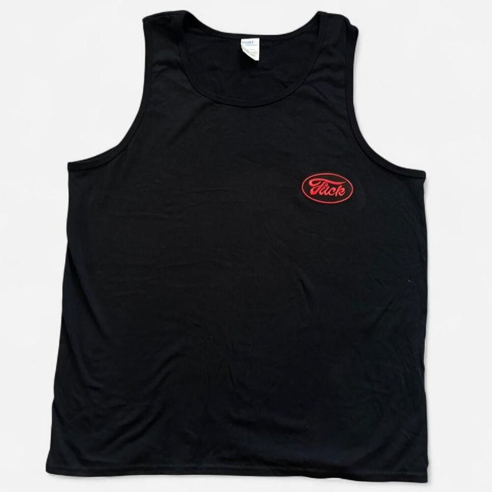 New XL Port and Company Black tank top